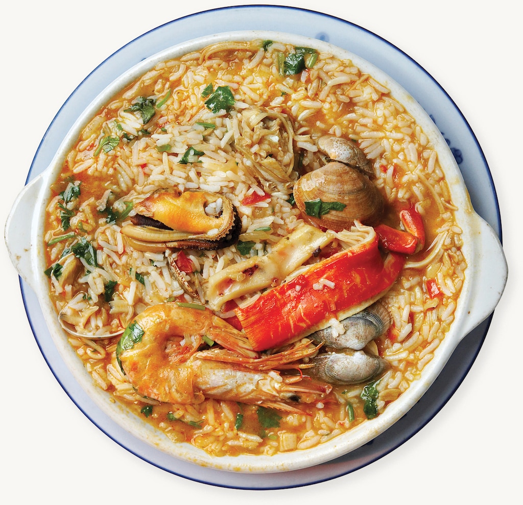 Portuguese Style Seafood Rice